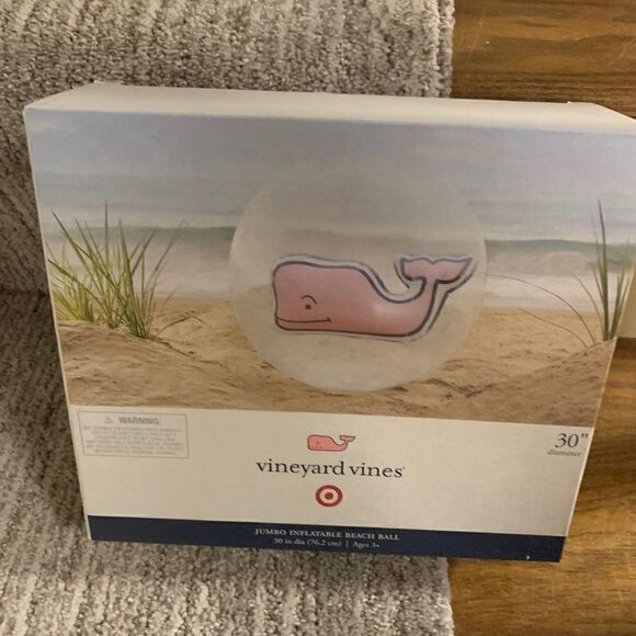 Vineyard Vines Target Jumbo Whale Inflatable Ball - Picture 2 of 2